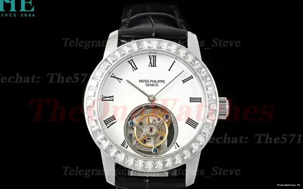 Dia RMSF Tourb 42mm Dial White SS Complications LE 0419